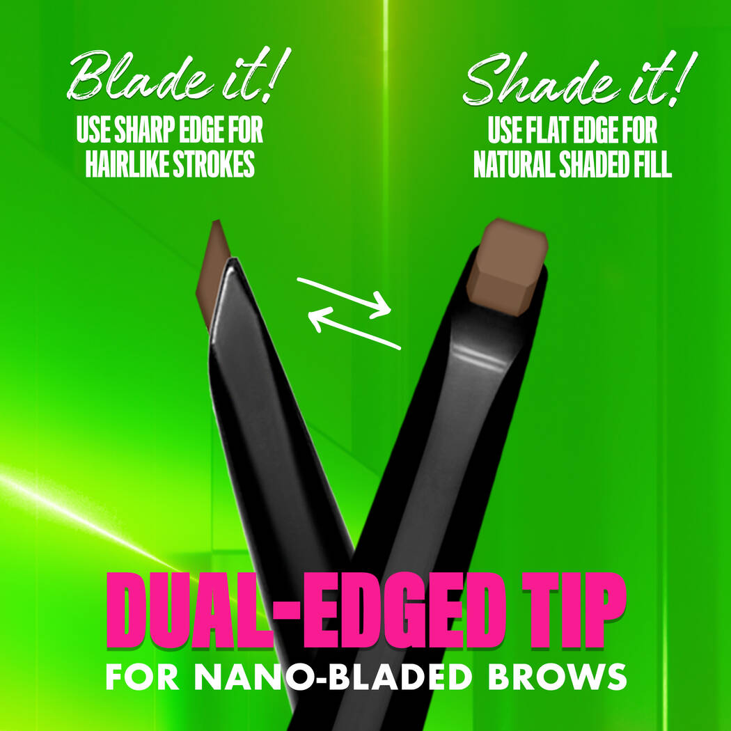 Nyx Lapiz de Cejas Blade & Shade Nano
