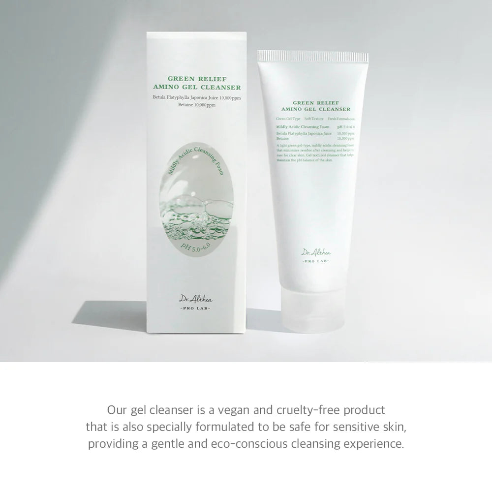 Dr. Althea Limpiador en gel con aminoácidos Green Relief