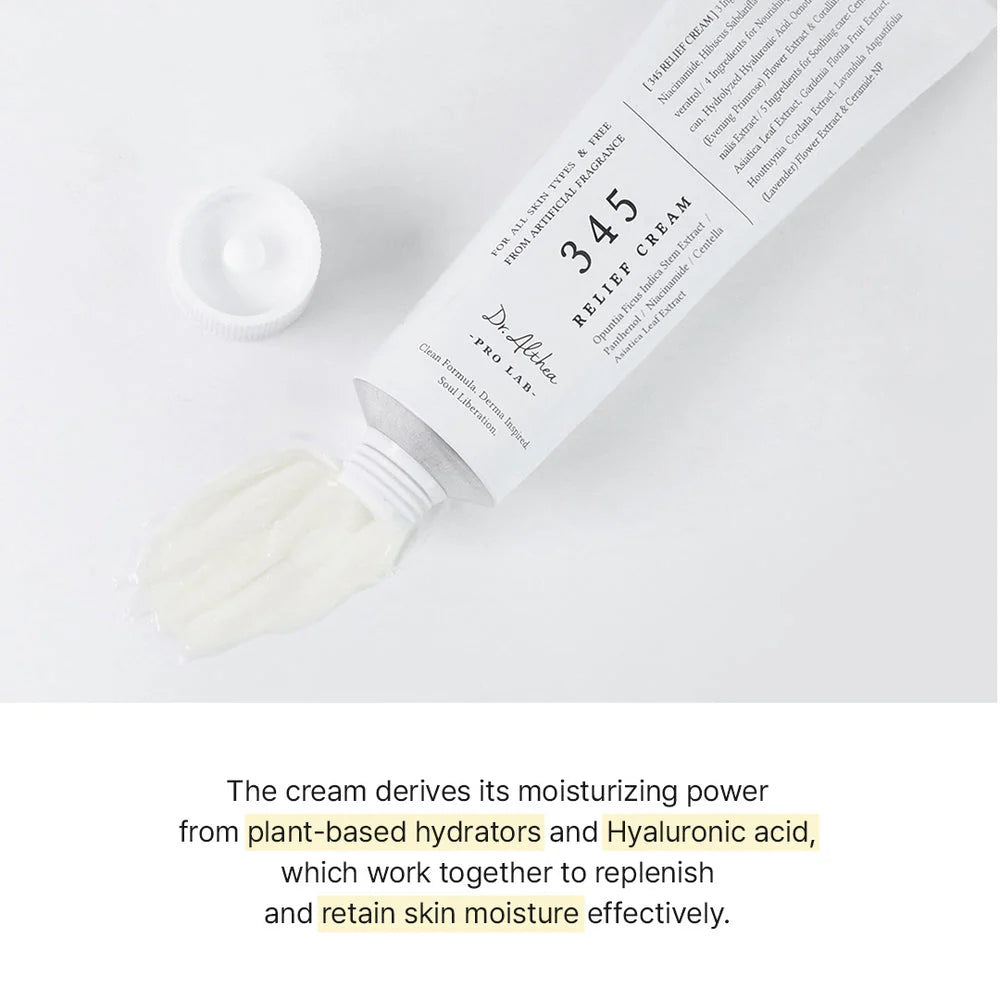 Dr.Althea 345 Relief Cream + ANUA Niacinamide 10% + TXA 4% Serum