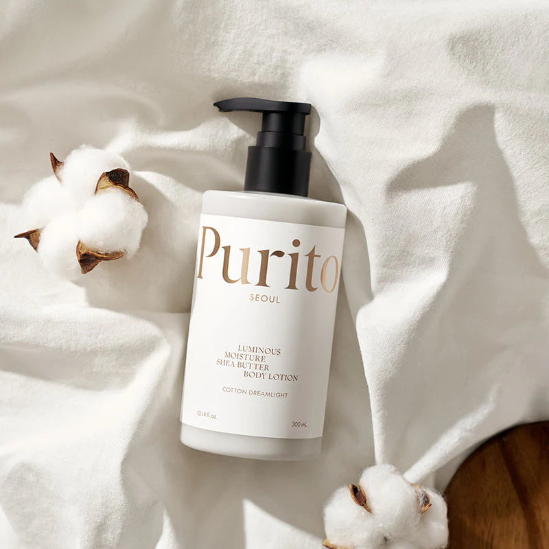 Purito Luminous Moisture Cotton Dreamlight Shea Butter Body Lotion300ml