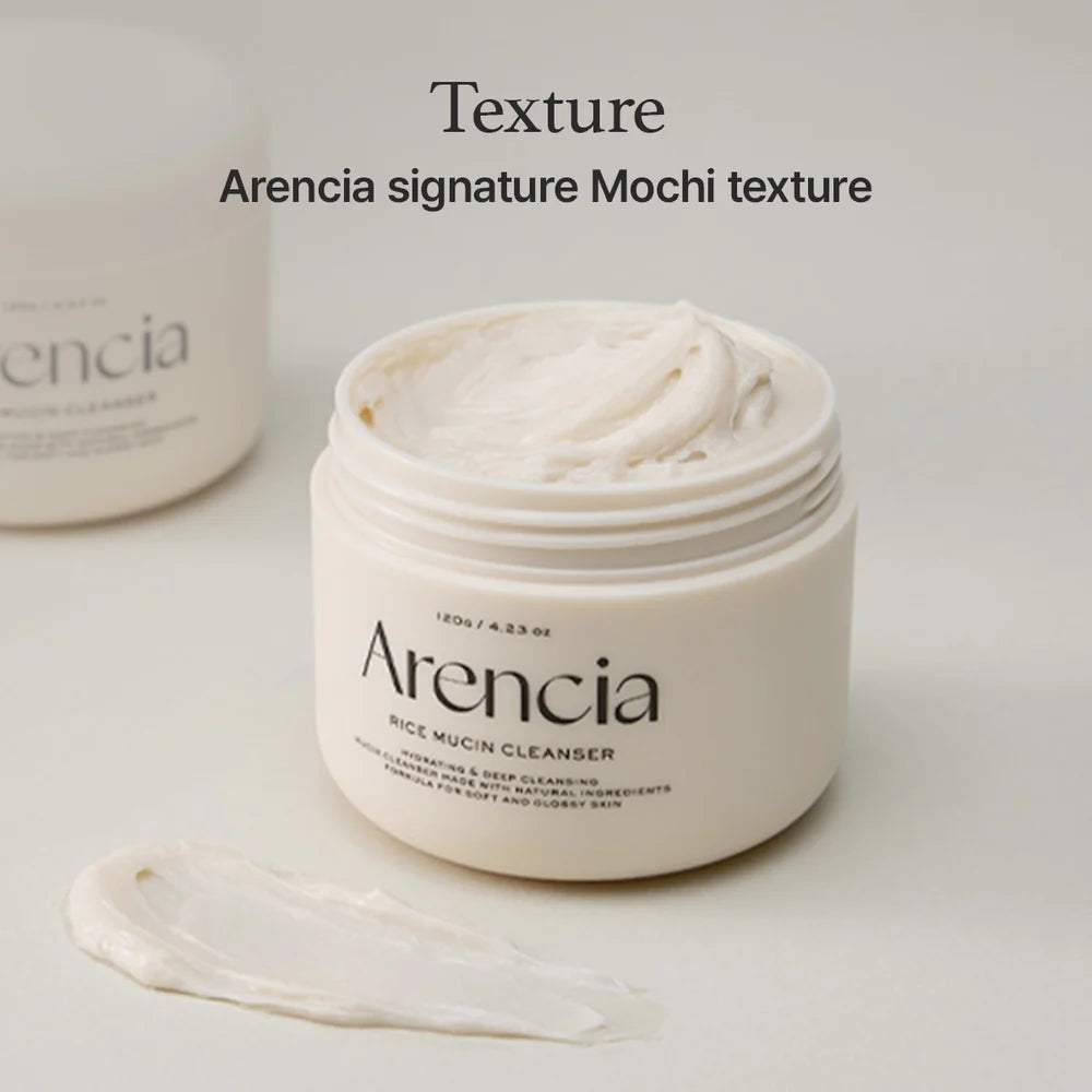 Arencia - Limpiador Facial Rice Mucin Cleanser 120g