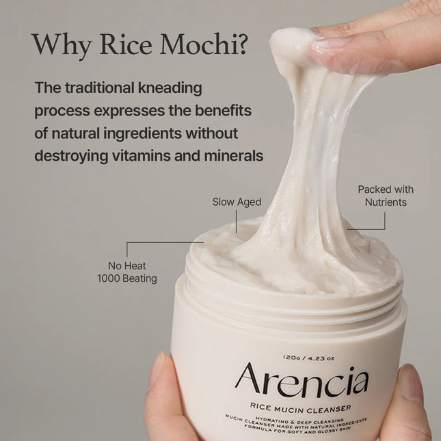 Arencia - Limpiador Facial Rice Mucin Cleanser 120g