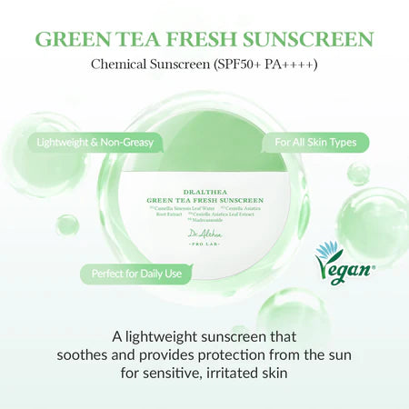 Dr.Althea Green Tea Fresh Sunscreen 45 ml