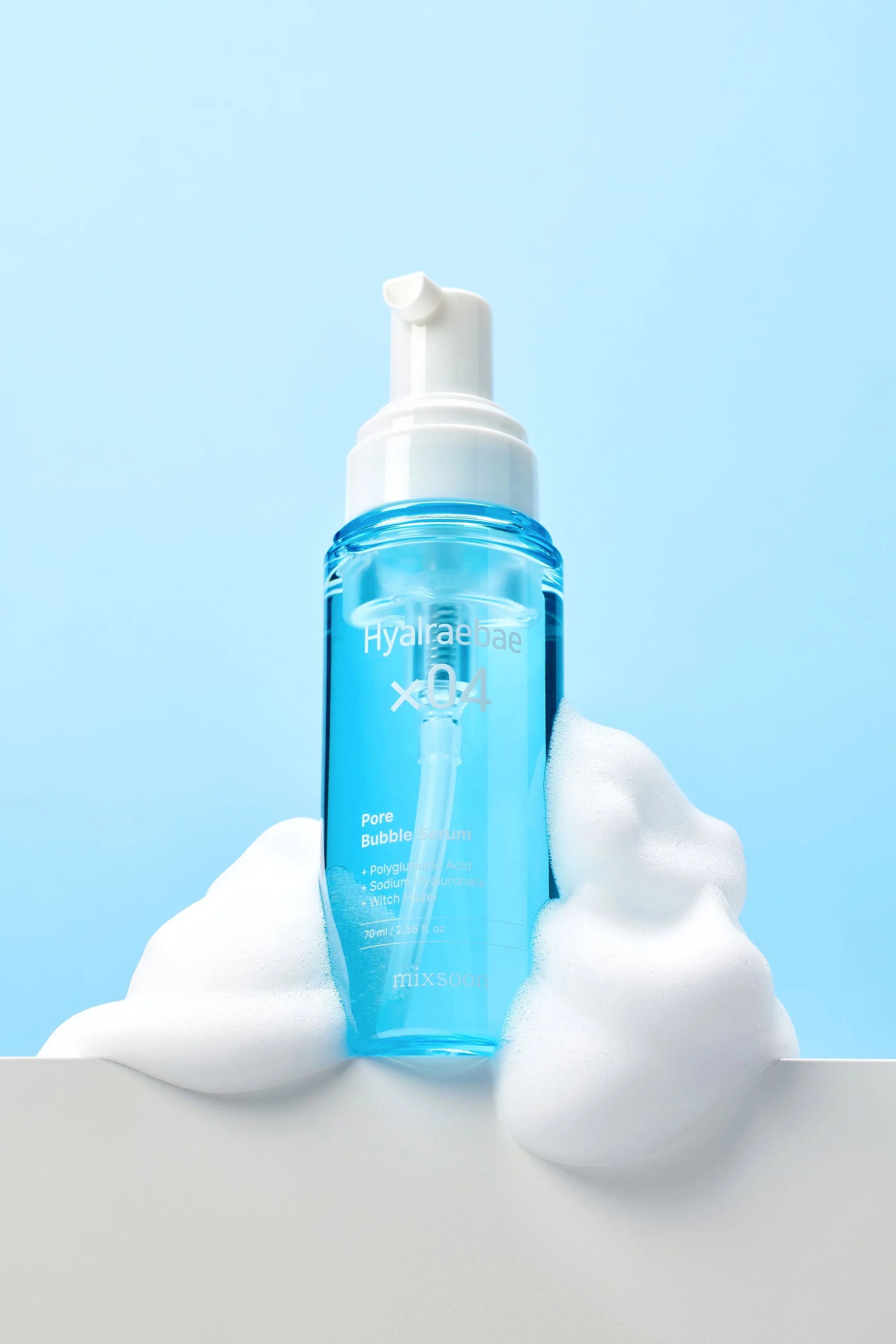 mixsoon Hyalraebae Pore Bubble Serum – Sérum Espumoso para Poros e Hidratación 70 ml