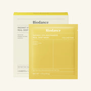 Biodance Radiant Vita Niacinamide Real Deep Mask – 4 mascarillas × 34 g