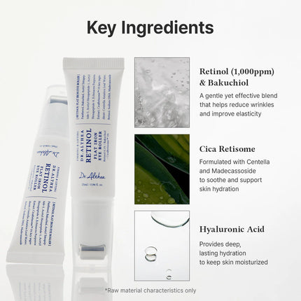 Dr.Althea Retinol Flat Iron Eye Roller 25ml