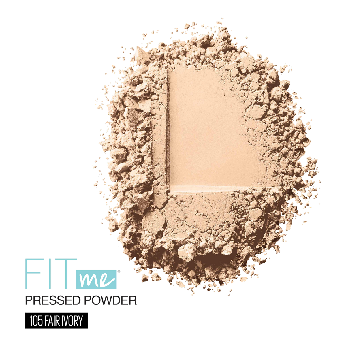 Maquillaje en Polvo Facial Compacto Sin Poros + Fit Me Matte Maybelline