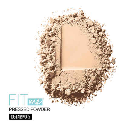 Maquillaje en Polvo Facial Compacto Sin Poros + Fit Me Matte Maybelline