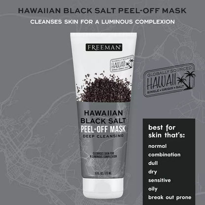 Freeman Hawaiian Black Salt Peel-Off Mask