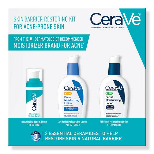 CeraVe - Kit restaurador de la barrera cutánea para pieles con tendencia al acné