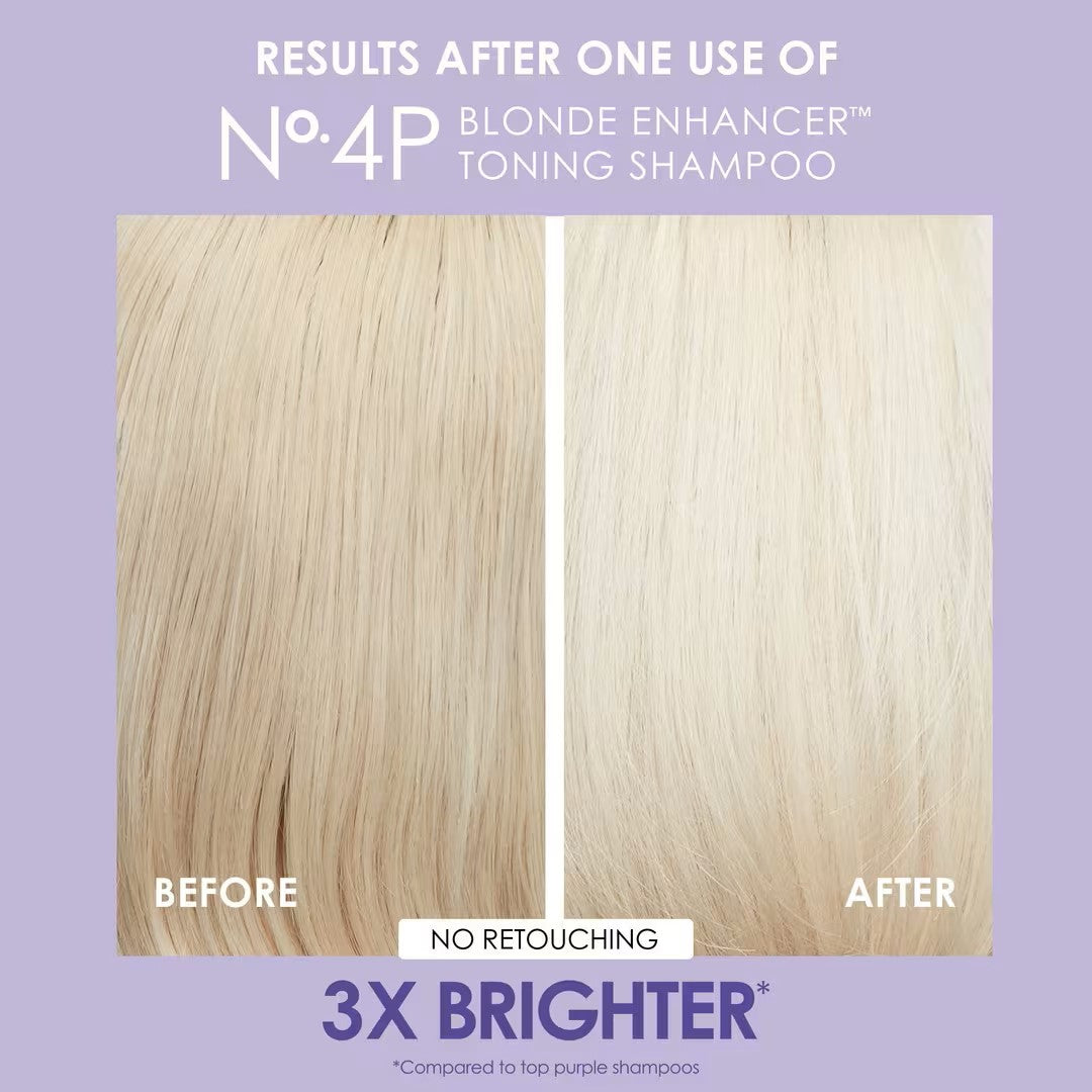 OLAPLEX No.4P Shampoo tonificante potenciador de rubios
