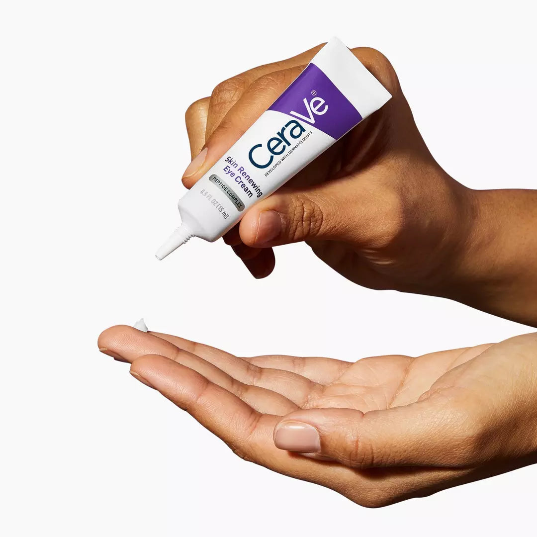 CeraVe Crema de ojos renovadora de la piel con péptidos