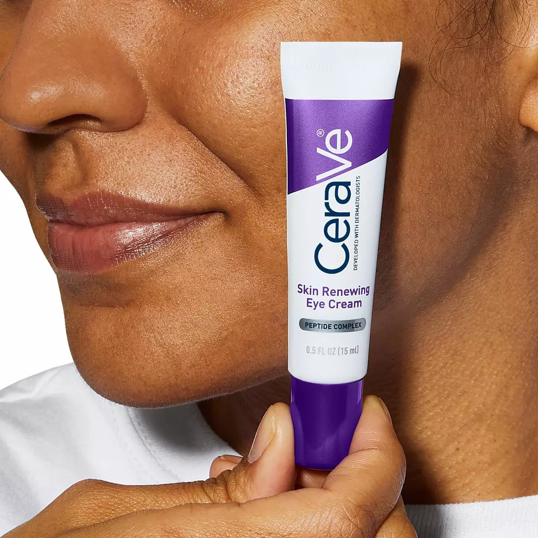 CeraVe Crema de ojos renovadora de la piel con péptidos