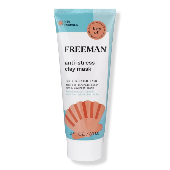 Freeman Anti-Stress Dead Sea Minerals & Lavender Clay Facial Mask