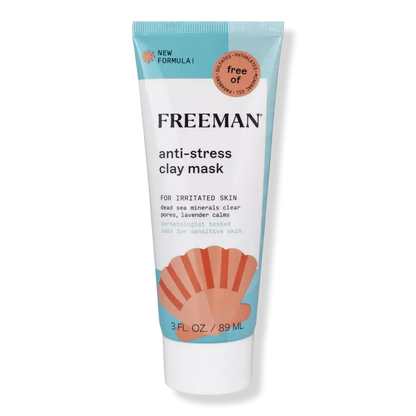 Freeman Anti-Stress Dead Sea Minerals & Lavender Clay Facial Mask