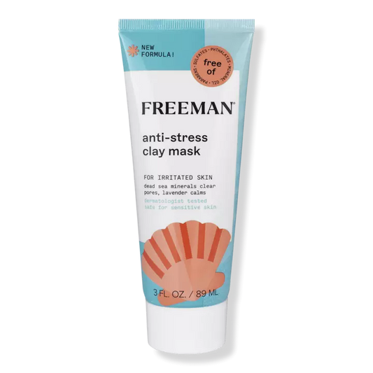 Freeman Anti-Stress Dead Sea Minerals & Lavender Clay Facial Mask