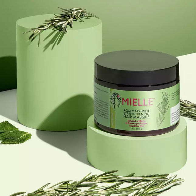 Mielle Mascarilla fortalecedora para el cabello con romero y menta
