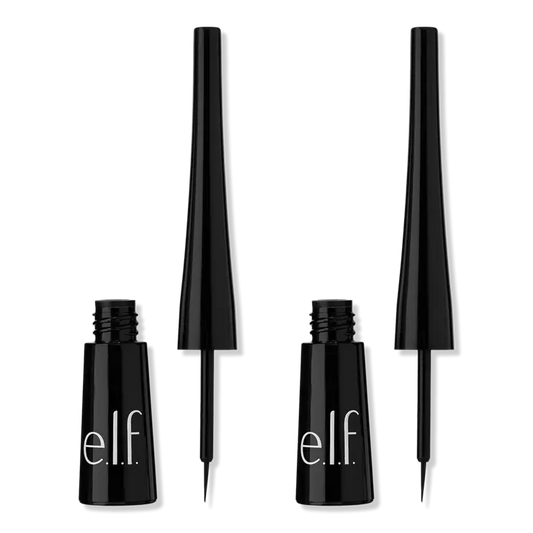 e.l.f. Expert Liquid Eyeliner Set de dos delineadores
