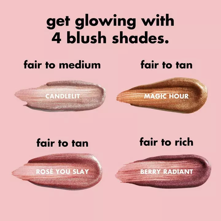 Halo Glow Blush Beauty Wand Rubor Liquido