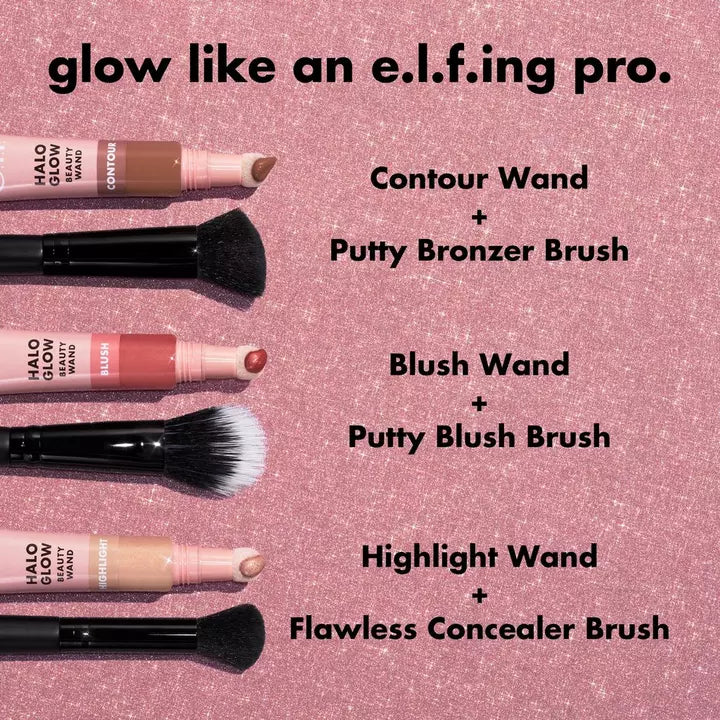 Halo Glow Blush Beauty Wand Rubor Liquido