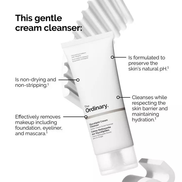 The Ordinary Limpiador facial en crema con glicolípidos - Glycolipid Cream Facial Cleanser