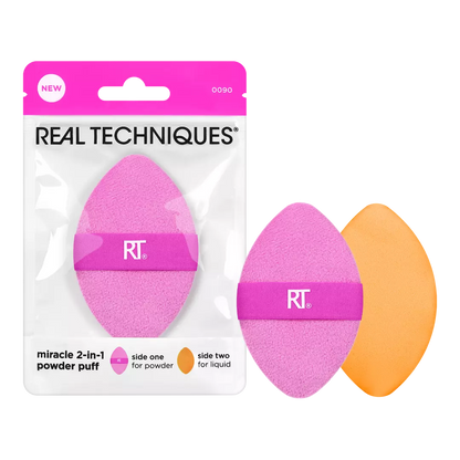 Real Techniques Miracle 2-In-1 Dual-Sided Powder Puff