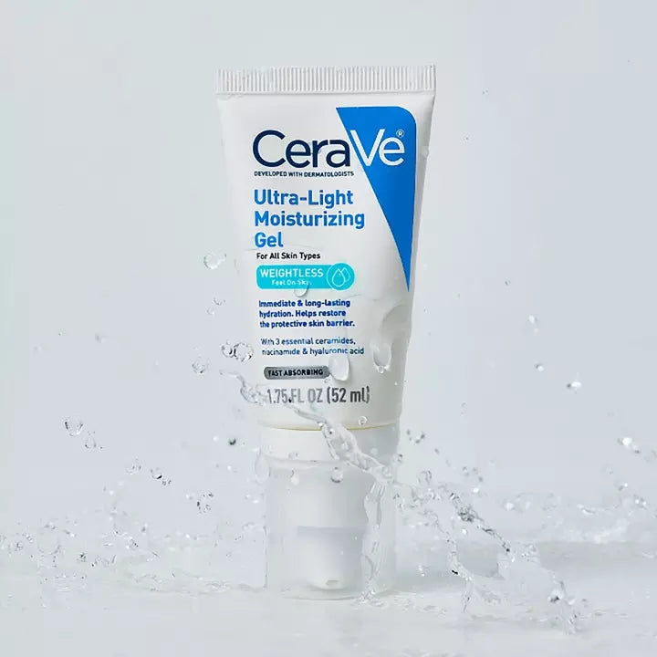 Cerave Gel facial ultraligero con ácido hialurónico para todo tipo de pieles 50ml