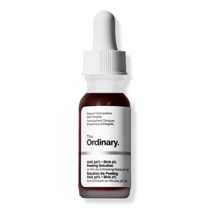 The Ordinary AHA 30% + BHA 2% Peeling Solution | Sérum exfoliante