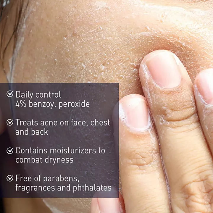 PanOxyl Acne Lavado Cremoso peróxido de benzoilo al 4%