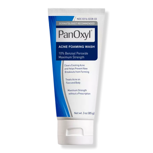 PanOxyl 10% Benzoyl Peroxide Acne Foaming Wash