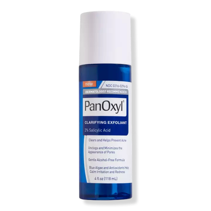 Exfoliante clarificante con 2% de ácido salicílico