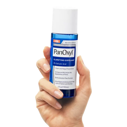 Exfoliante clarificante con 2% de ácido salicílico