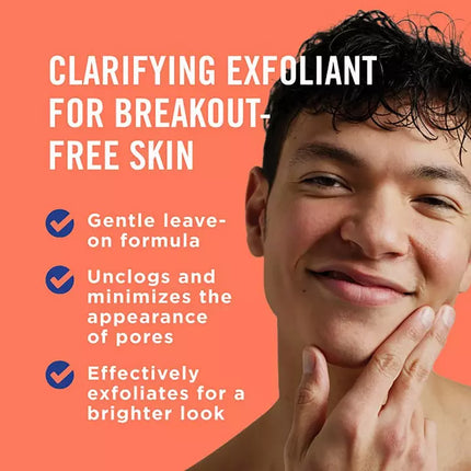 Exfoliante clarificante con 2% de ácido salicílico