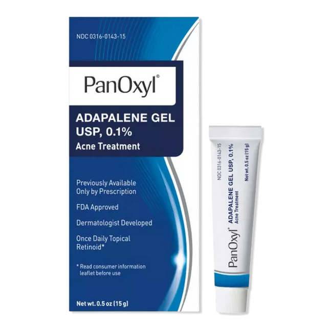 PanOxyl Tratamiento de acné en gel Adapalene 0.1%