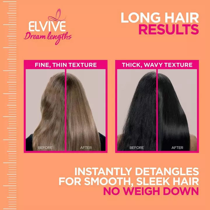 Elvive Dream Lengths Heat Slayer Pre Aplanchado Spray Leave-In - termo protector
