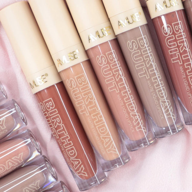Lápiz Labial Líquido Mate Birthday Suit Amuse