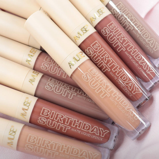 Lápiz Labial Líquido Mate Birthday Suit Amuse