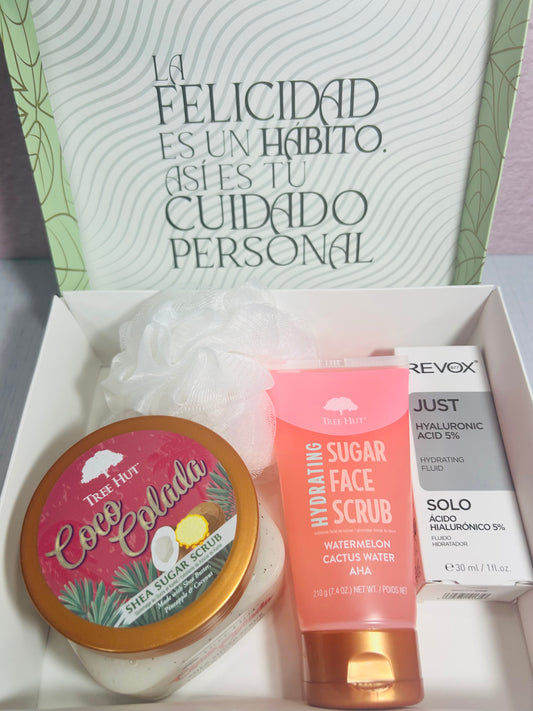 Tree Hut Set día de la madres Exfoliante coco colada