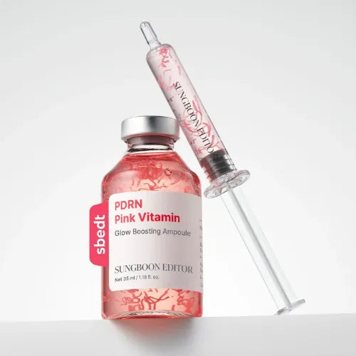 Sungboon Editor PDRN Pink Vitamin Glow Boosting Ampoule 40 ml
