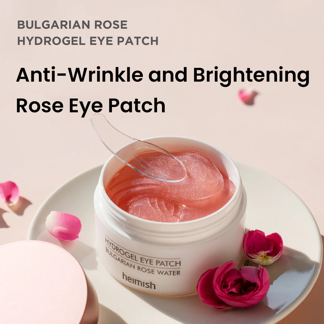 heimish Bulgarian Rose Water Hydrogel Eye Patch 60pcs