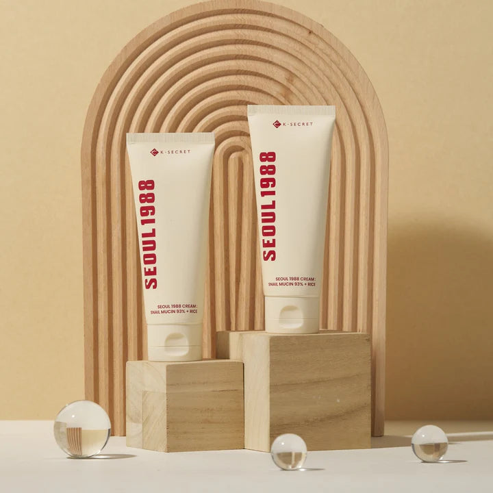 KSECRET - SEOUL 1988 Cream : Snail Mucin 93% + Rice 100ml