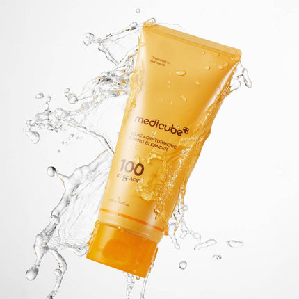 Medicube Kojic Acid Tumeric Toning Cleanser 120g