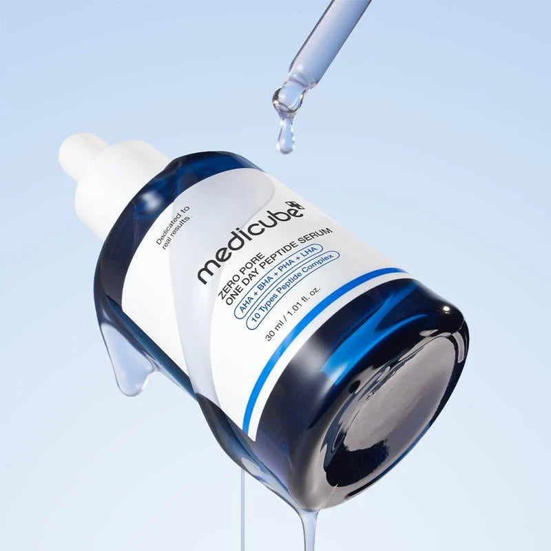 Medicube Zero Pore One Day peptide serum Suero exfoliante y reafirmante de poros