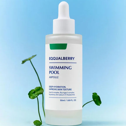 EQQUALBERRY Sérum de hidratación profunda para el rostro Swimming Pool Ampoule 50ml