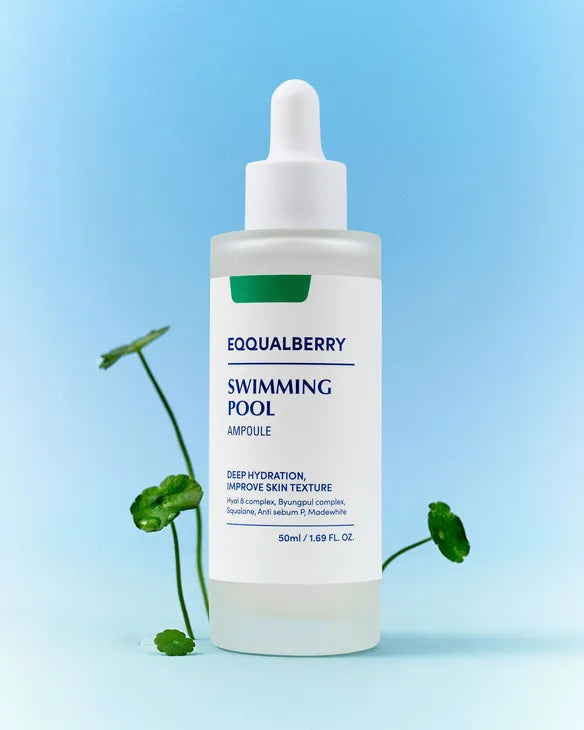 EQQUALBERRY Sérum de hidratación profunda para el rostro Swimming Pool Ampoule 50ml