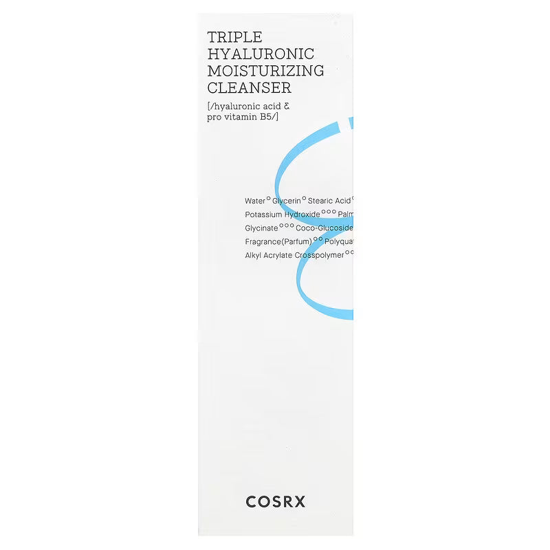 COSRX Hydrium Triple Hyaluronic Moisturizing Cleanser 150ml