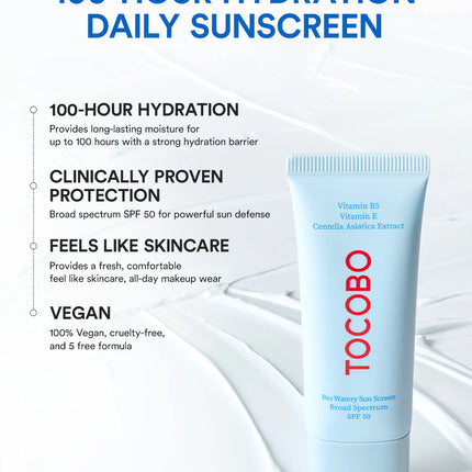 Bio Watery Sun Screen SPF50 40ml Tocobo
