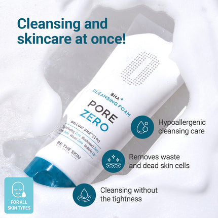 Be The Skin BHA+ PORE ZERO Cleansing Foam 150ml
