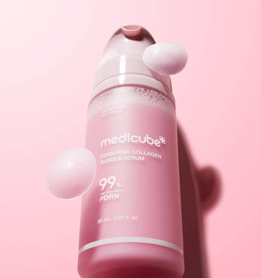Medicube PDRN Pink Collagen Bubble Serum 95ml
