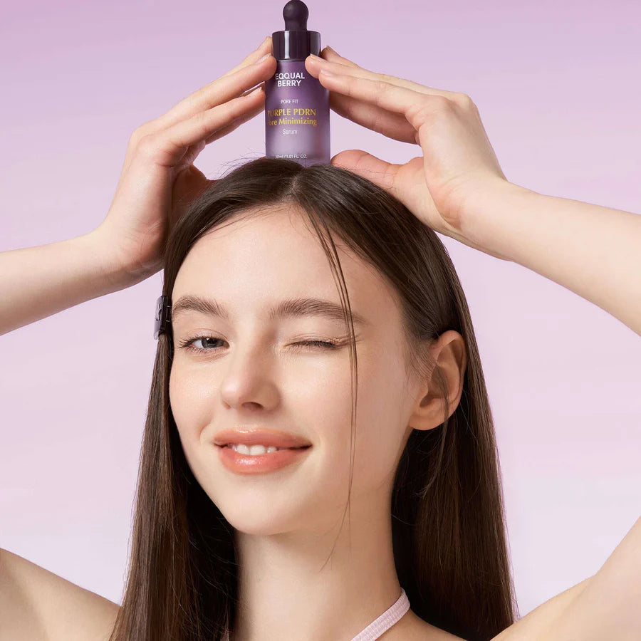 EQQUALBERRY Purple PDRN - Suero minimizador de poros 30ml